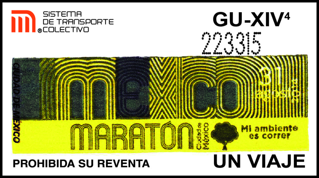 Conmemoración de la XXXII edición del Maratón Internacional de la Ciudad de México.